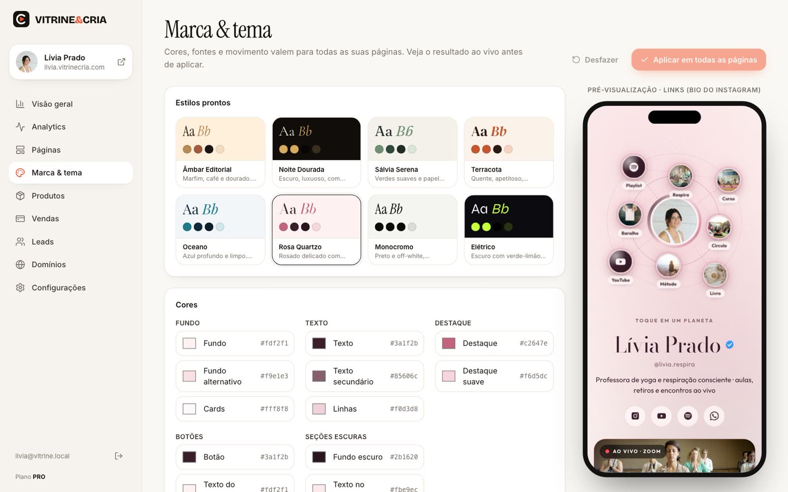 Marca e tema
